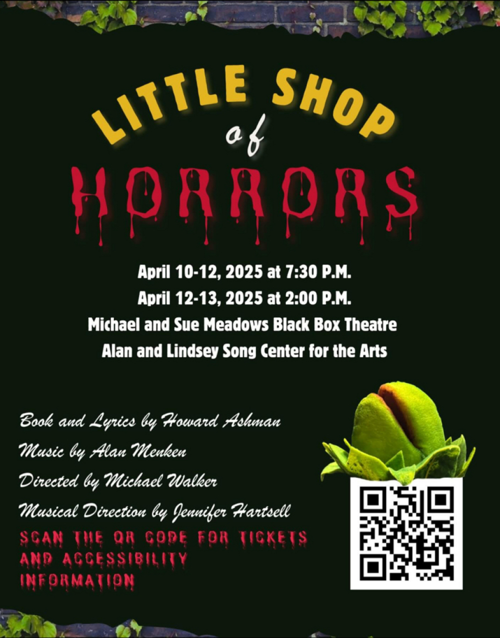 Little Shop of Horrors at University of Montevallo Theater Department 