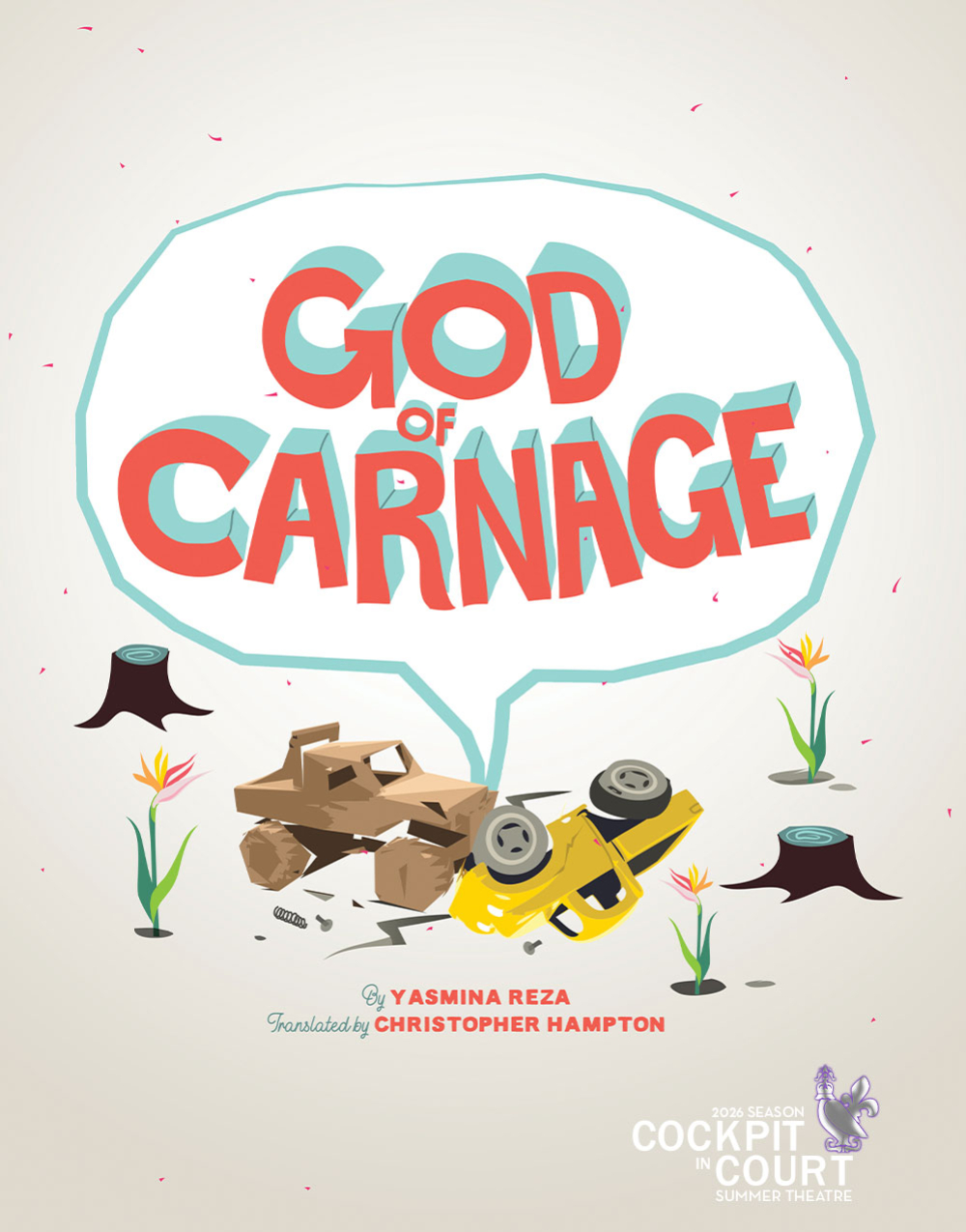 God of Carnage at Cockpit in Court Summer Theatre