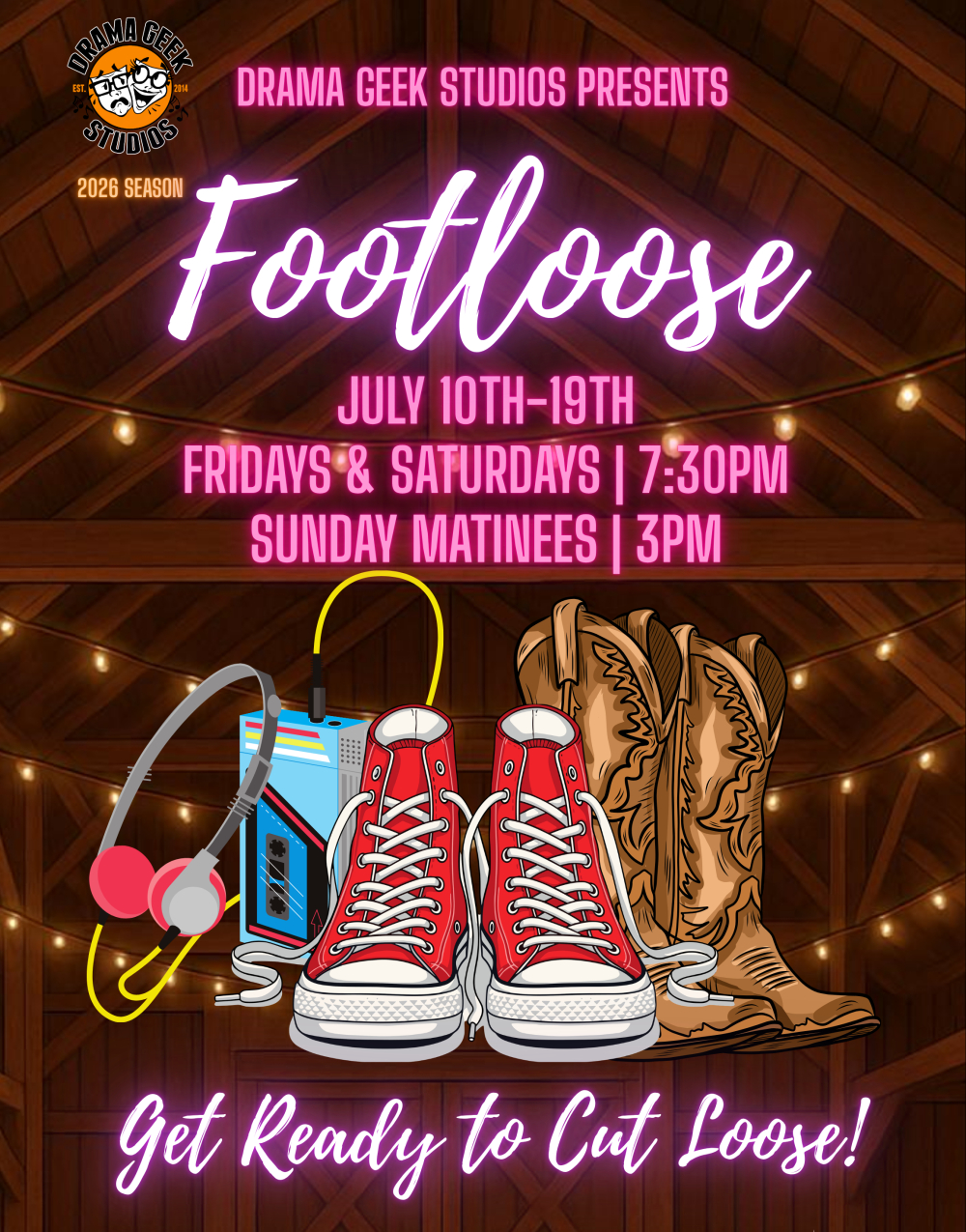 Footloose at Drama Geek Studios at The Historic Crescent Theater