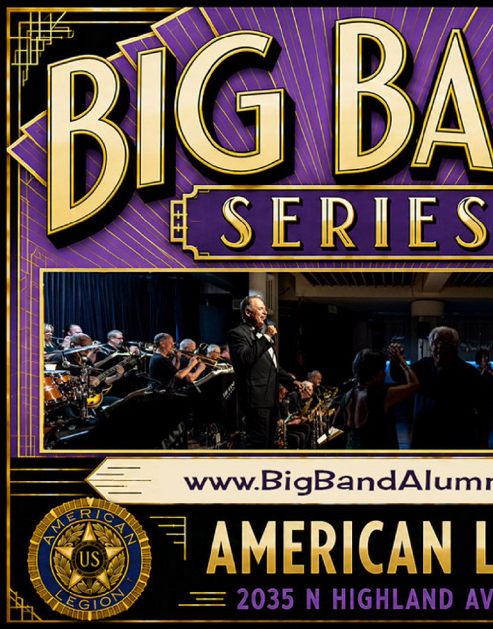 Big Band Series with Bill A. Jones, Nancy Osborne & the Big Band Alumni, Sunday, August 9, 2026, Music and Dancing