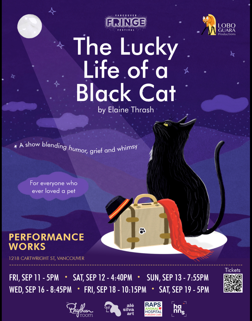 The Lucky Life of a Black Cat at Performance Works