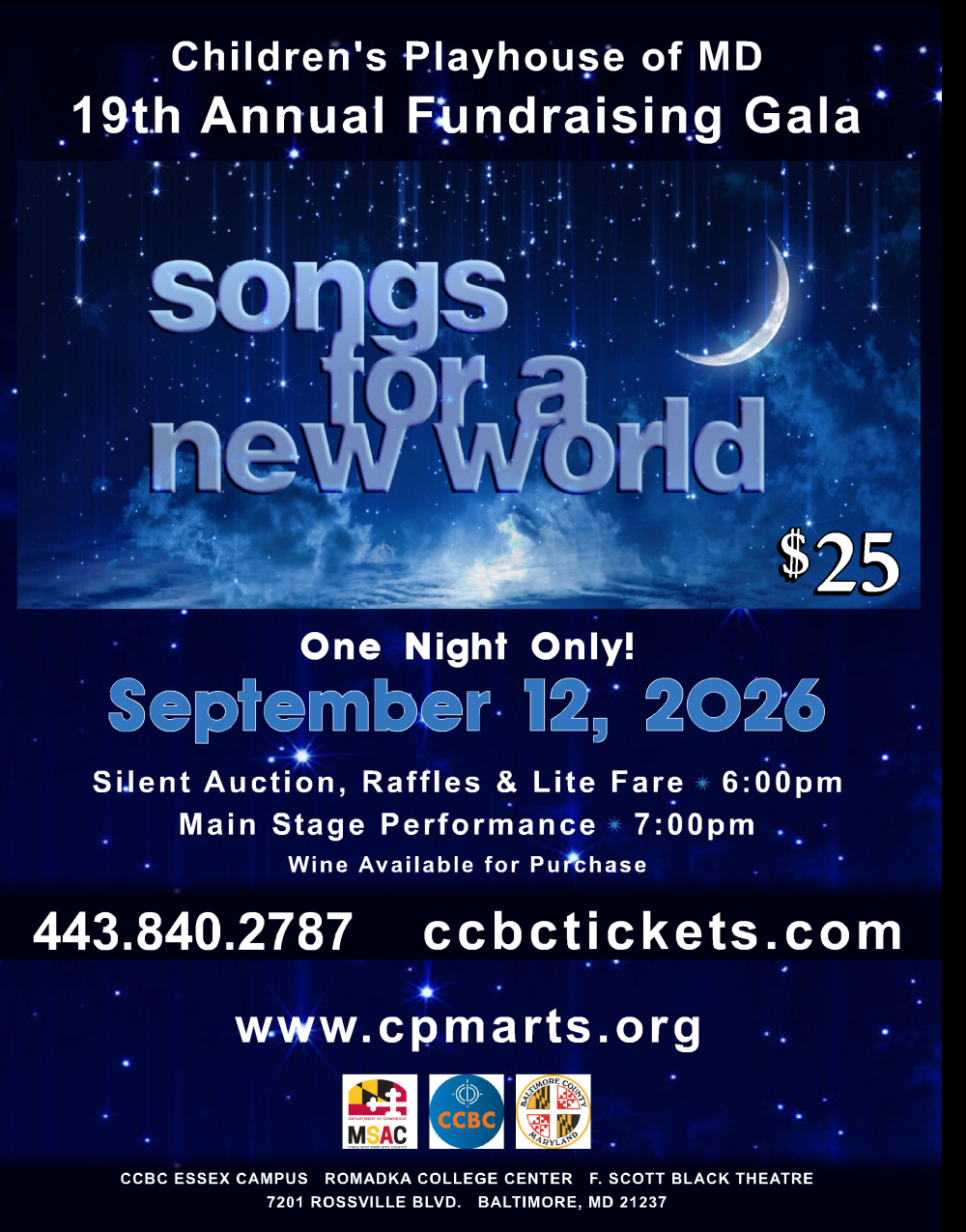 CPM 2026 Gala: Songs For A New World