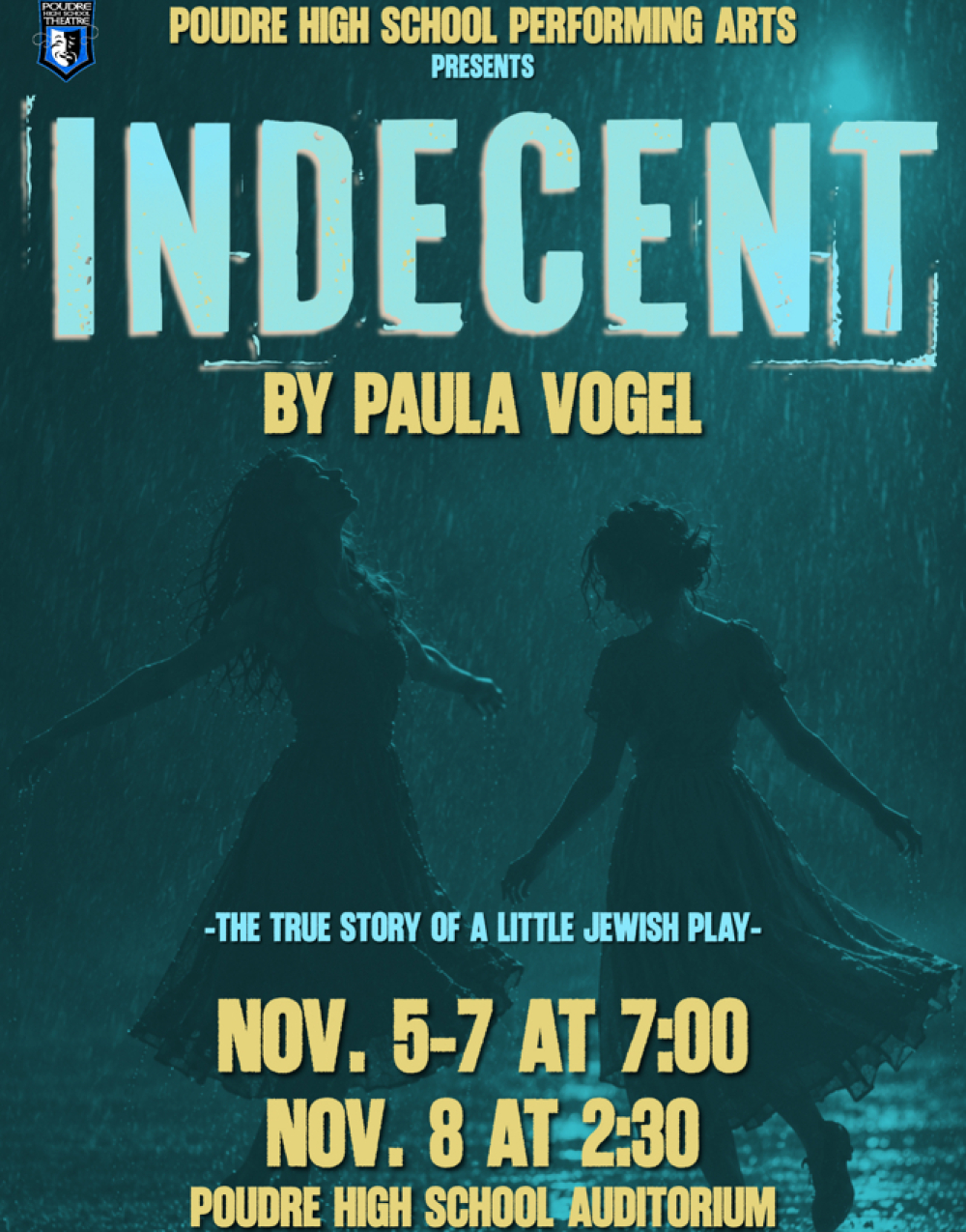 Indecent at Poudre High School Theatre