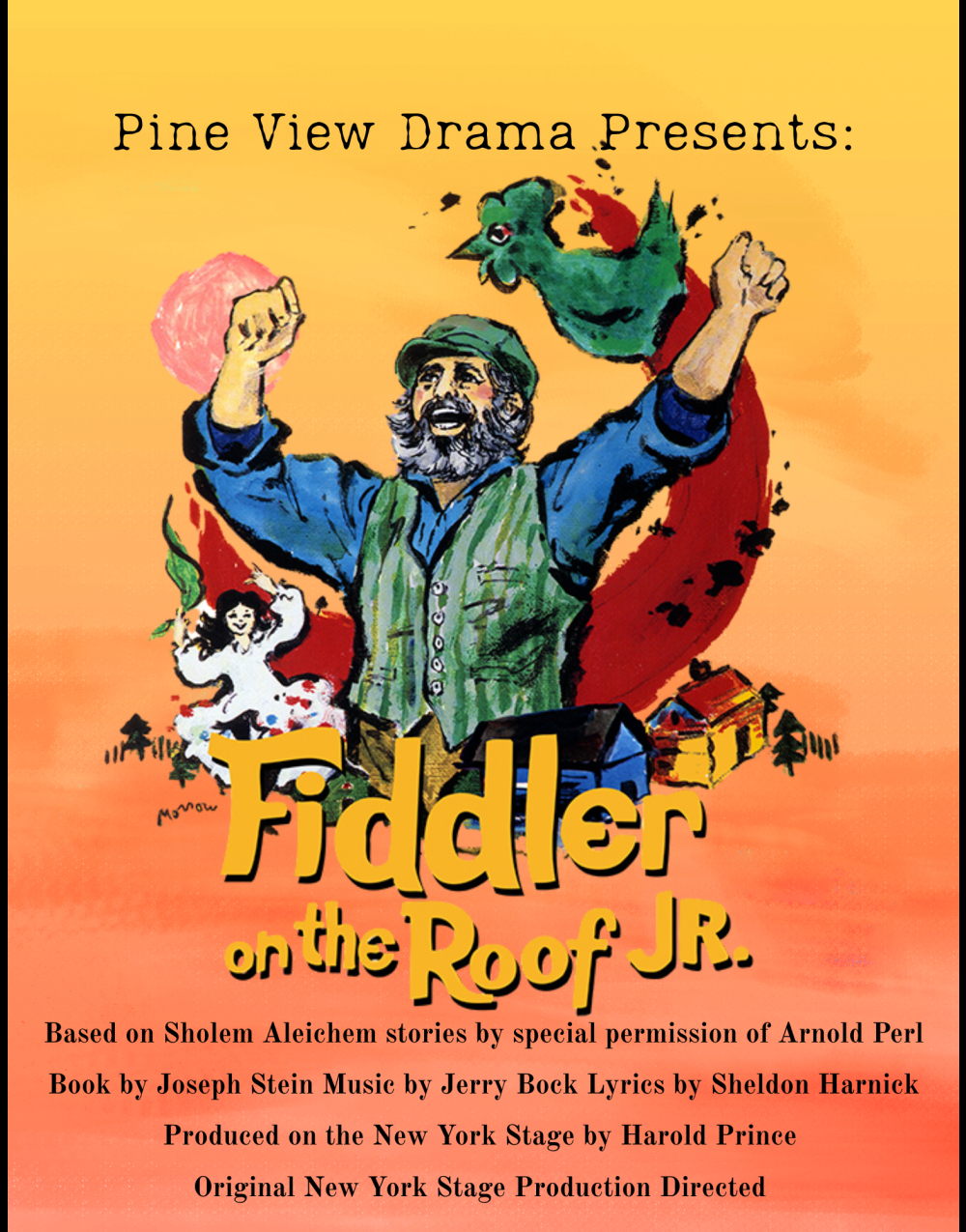 Fiddler on the Roof JR. at Kenneth Bowermeister Auditorium 