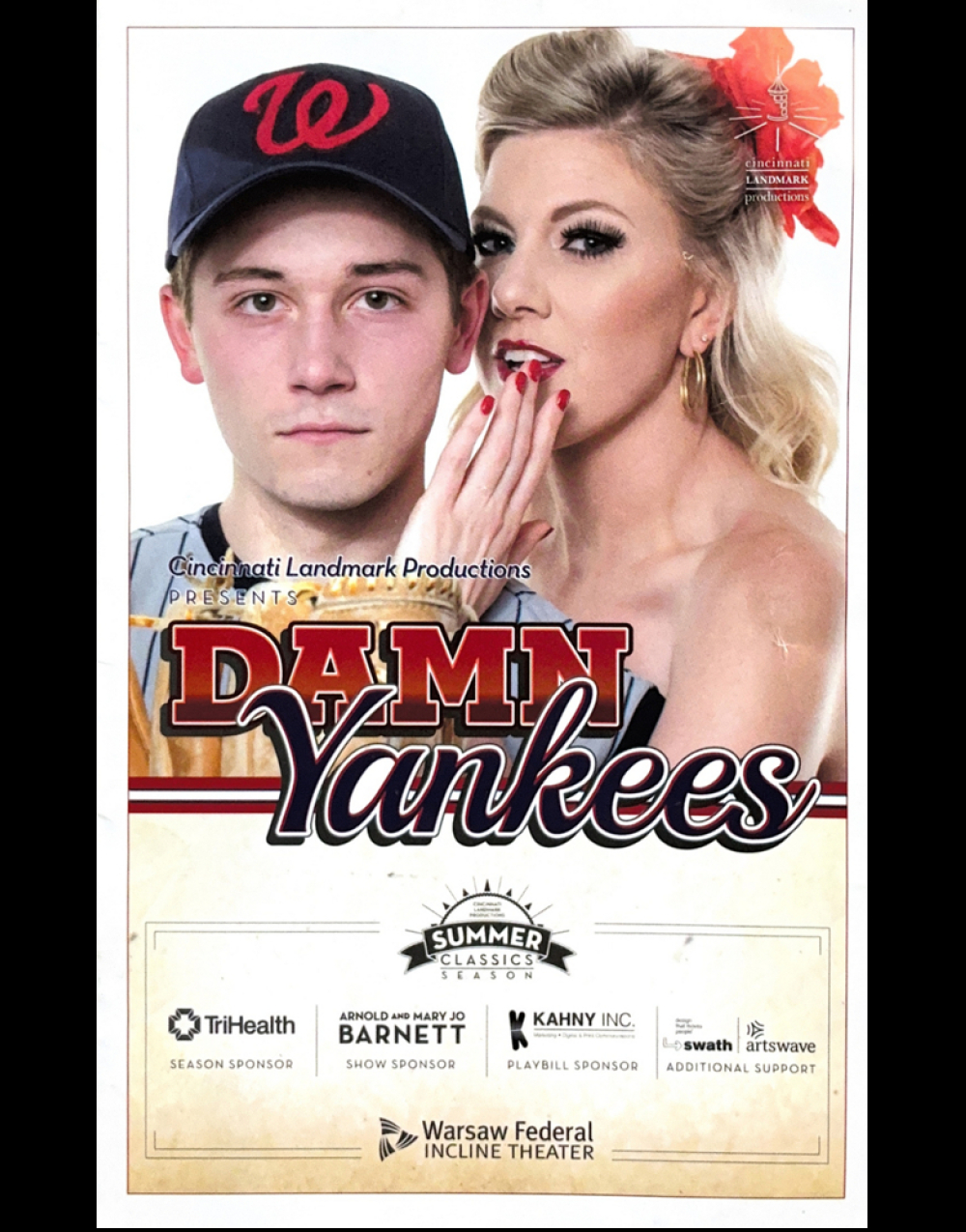 Damn Yankees at Warsaw Federal Incline Theater