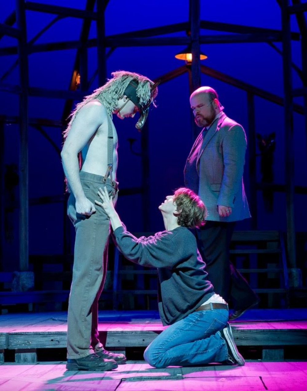 Equus at Warsaw Federal Incline Theater
