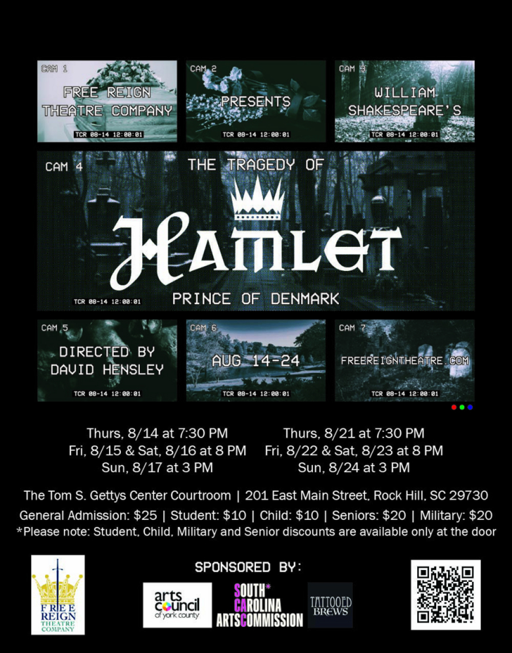 Hamlet at Free Reign Theatre Company