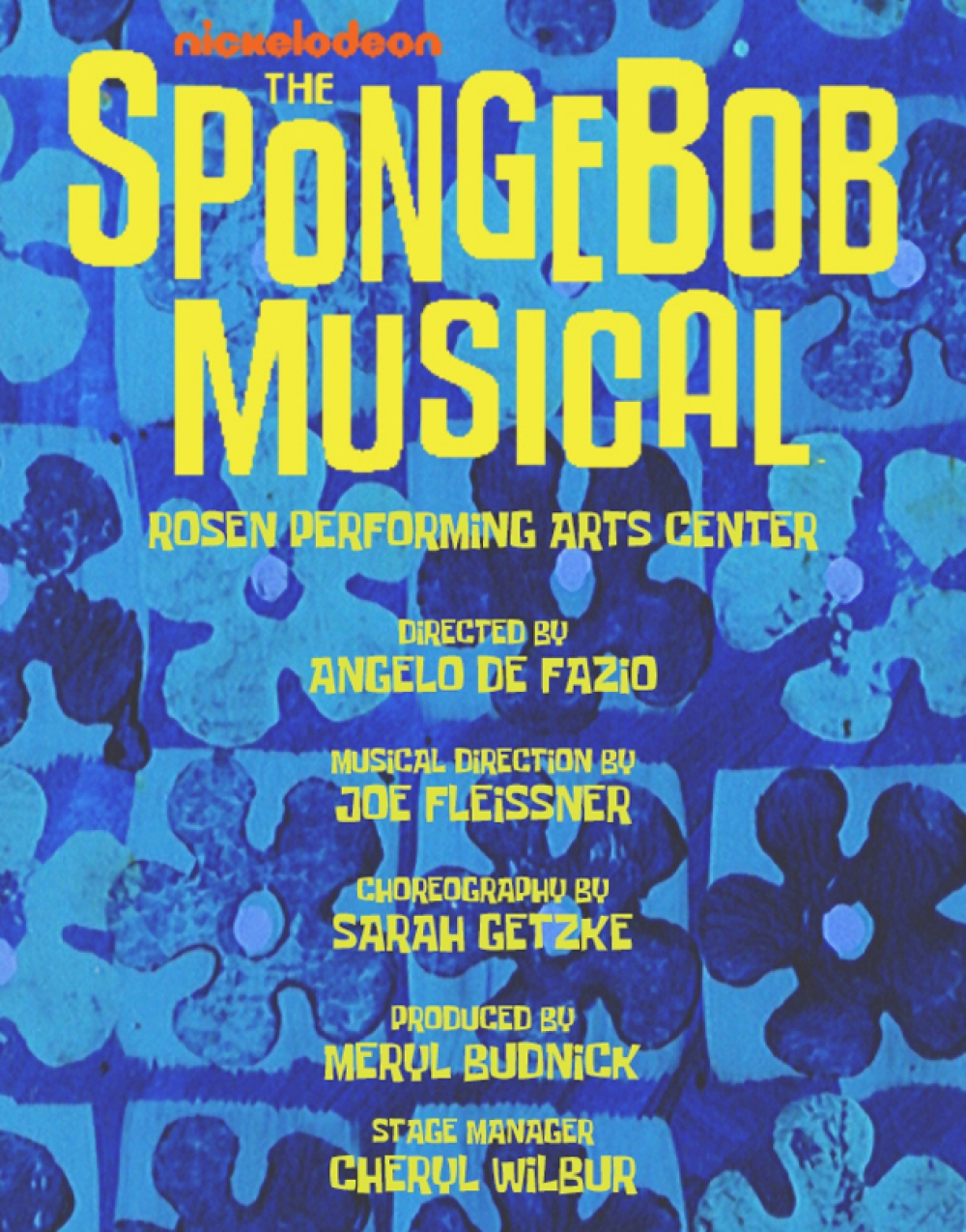 The SpongeBob Musical - Wayne YMCA's Rosen Performing Arts Center Stage Mag