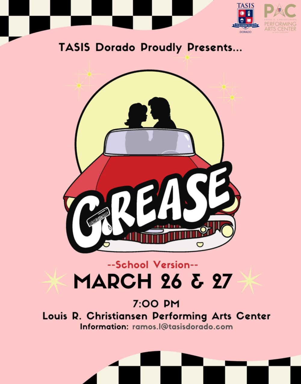 Grease: School Version at Louis R. Christiansen Performing Arts Center