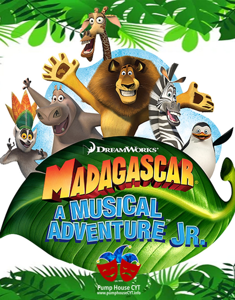 Madagascar - A Musical Adventure Jr at Pump House Theatre Watford
