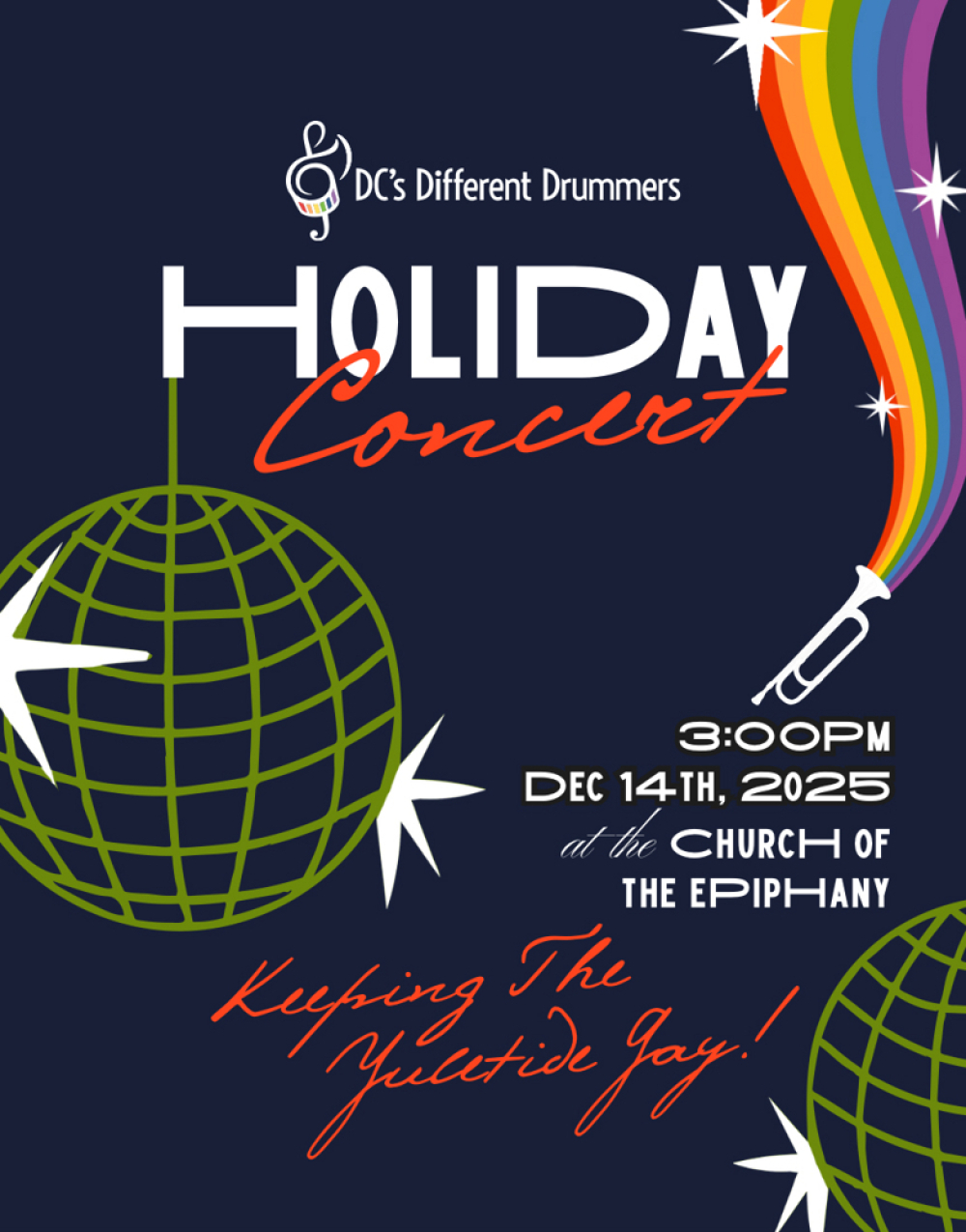 DCDD's 2025 Holiday Concert at Church of the Epiphany