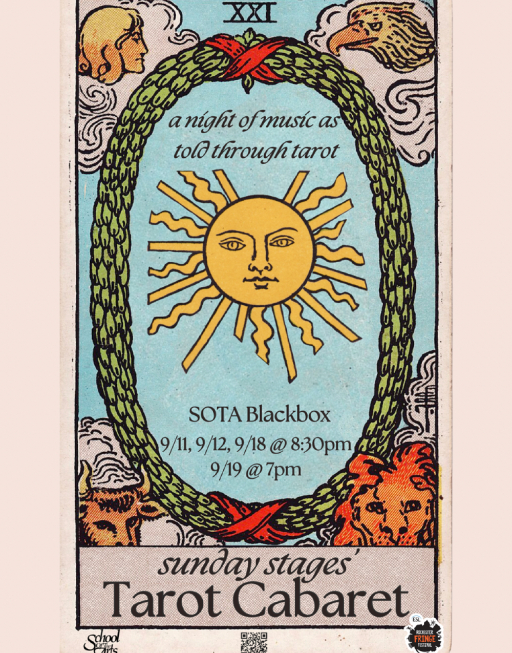 Tarot Cabaret at Sunday Stages