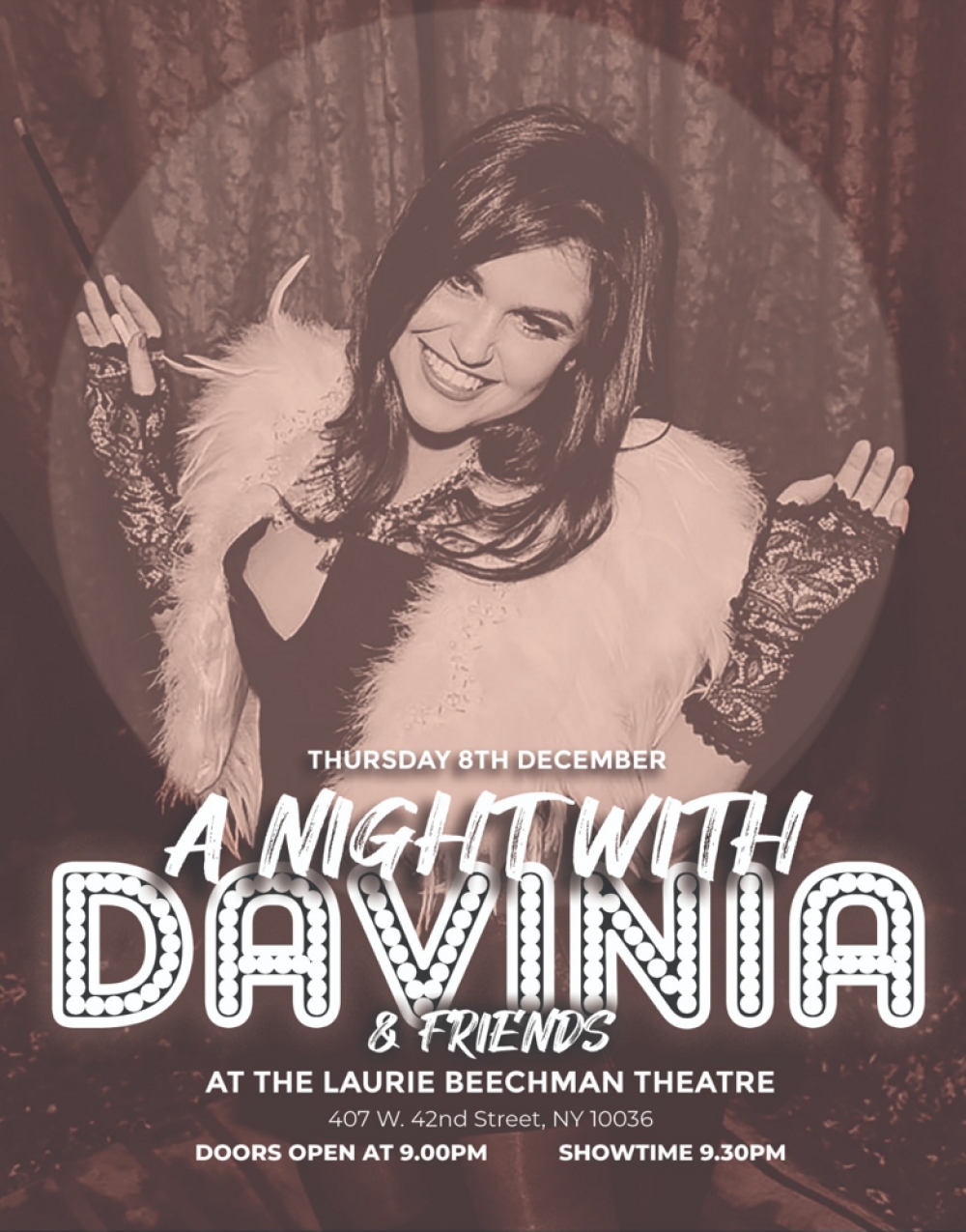 A Night with Davinia & Friends at The Laurie Beechman Theatre