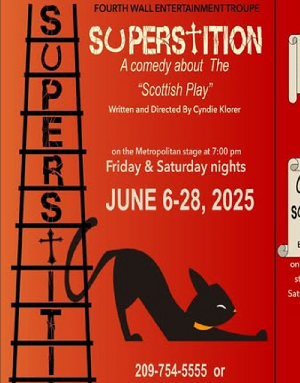 Superstition at Fourth Wall Entertainment Troupe