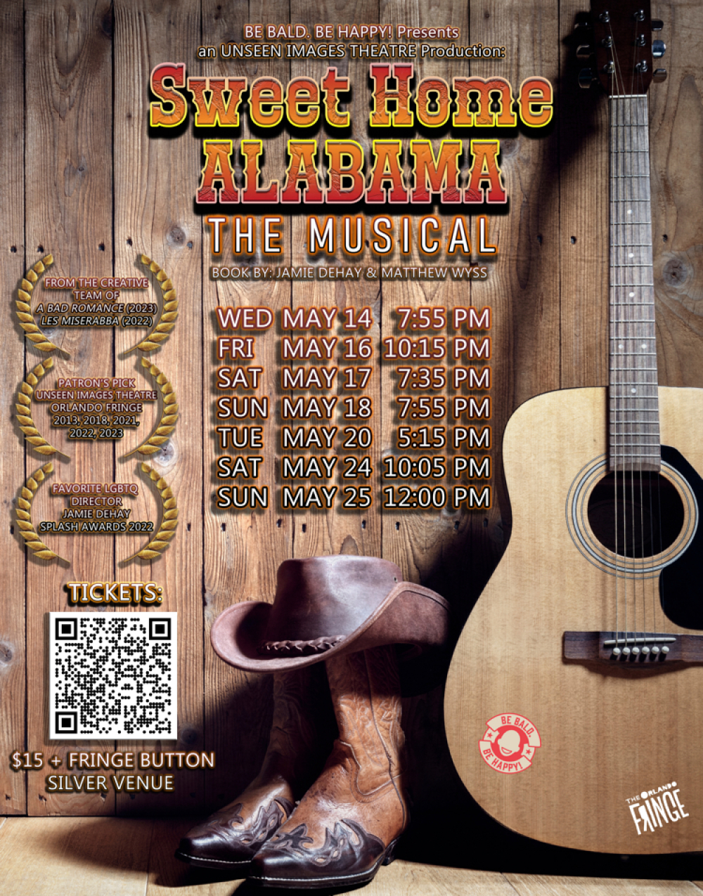 Sweet Home Alabama: The Musical at Unseen Images Theatre