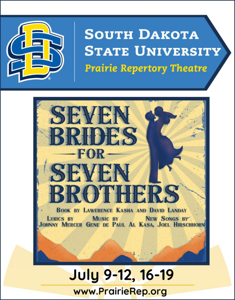 Seven Brides for Seven Brothers at Prairie Repertory Theatre