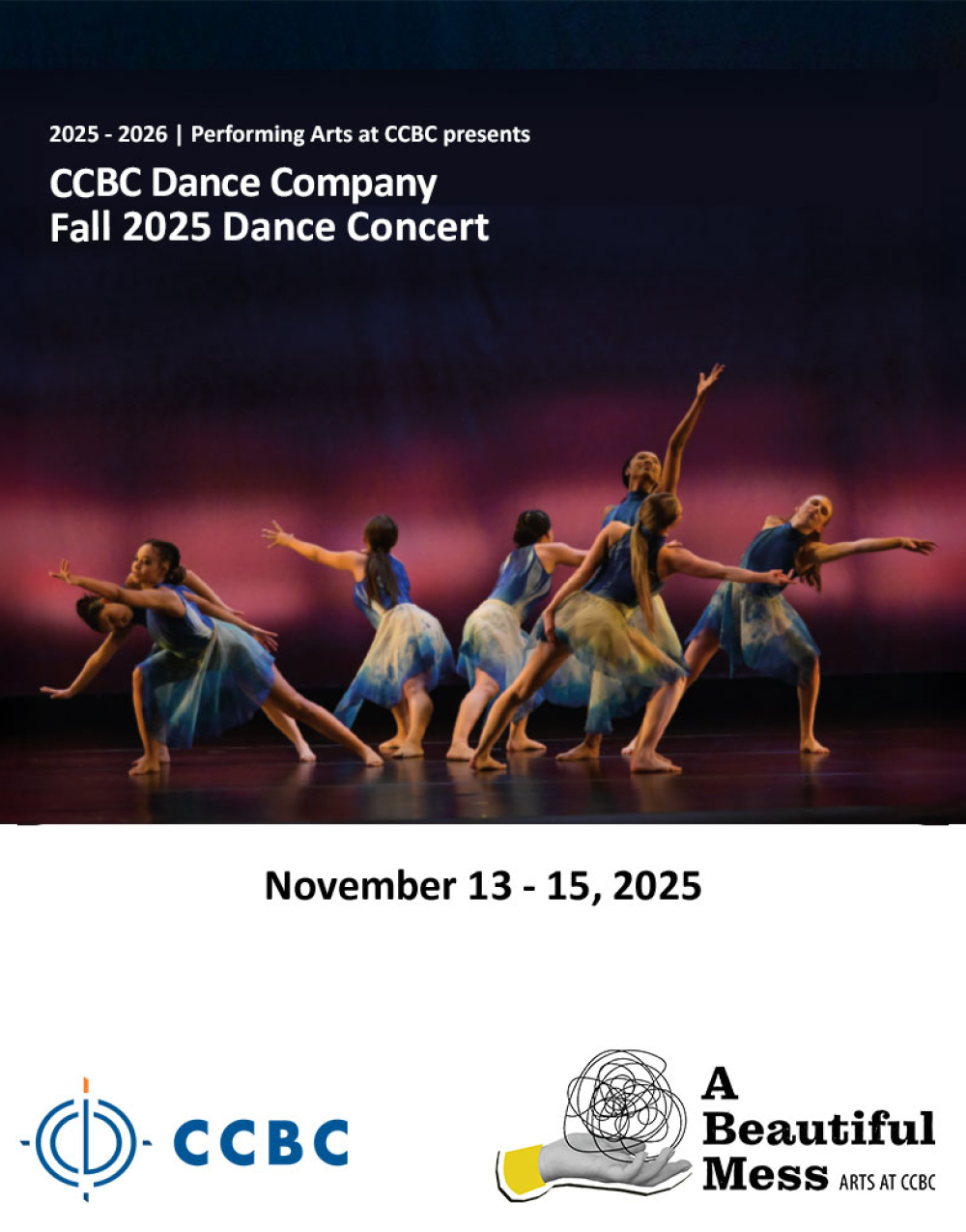 2025 CCBC Dance Company Fall Concert at CCBC Dundalk, Alvin & Mary Lloyd College Center, John E. Ravekes Theatre