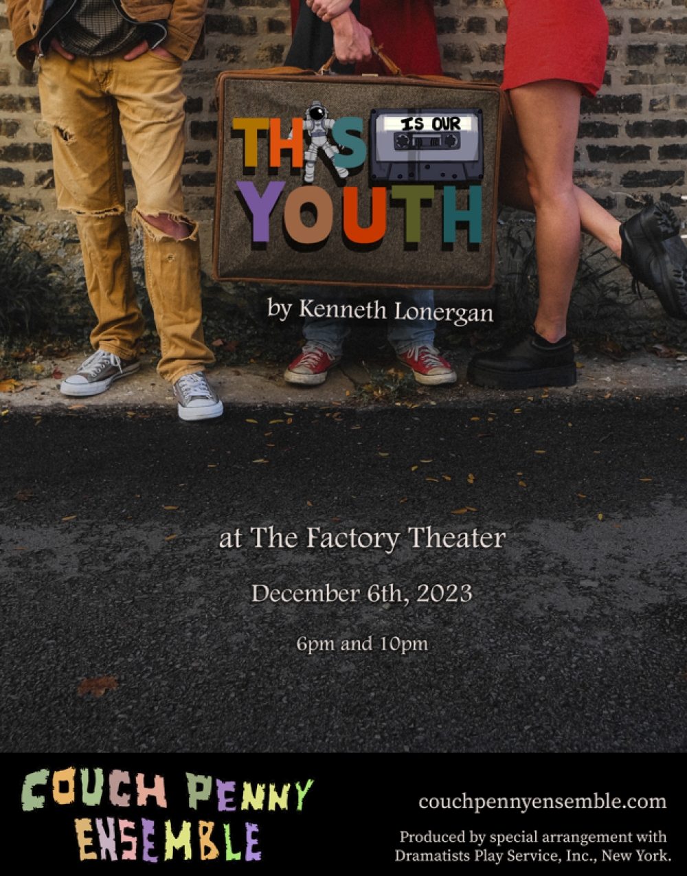 This is Our Youth at Couch Penny Ensemble at The Factory Theater