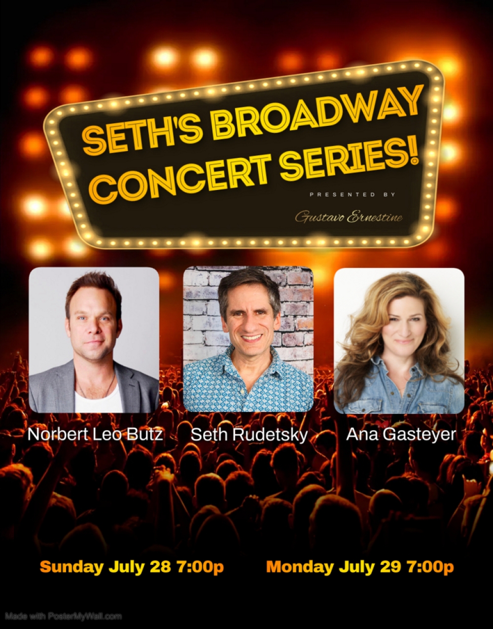 Seth's Broadway Concert Series! at Studebaker