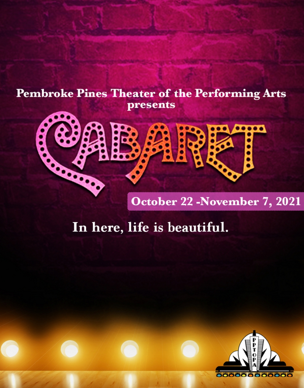 Cabaret - Pembroke Pines Theatre of the Performing Arts Stage Mag