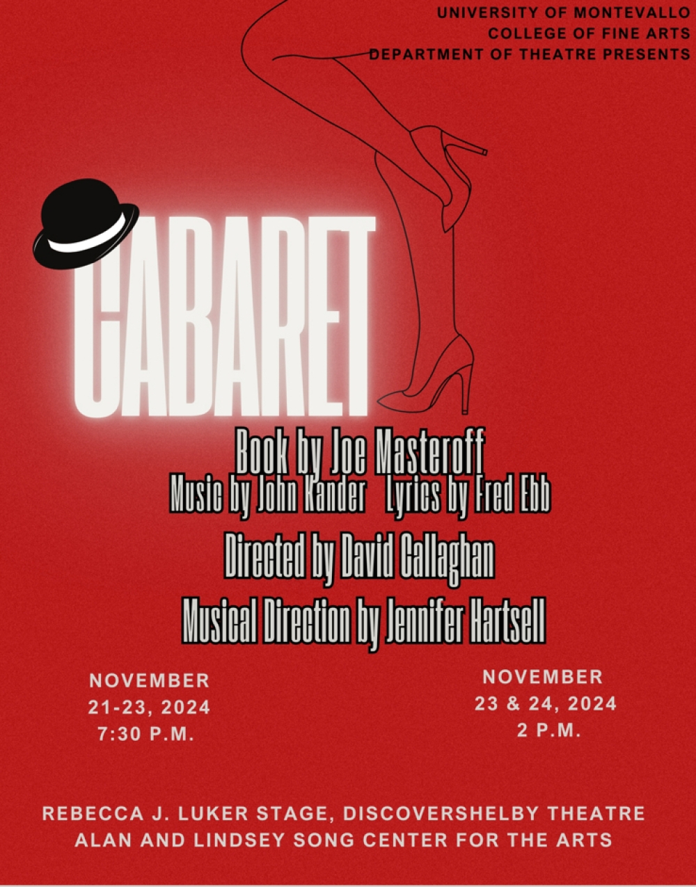 CABARET at University of Montevallo Department of Theatre