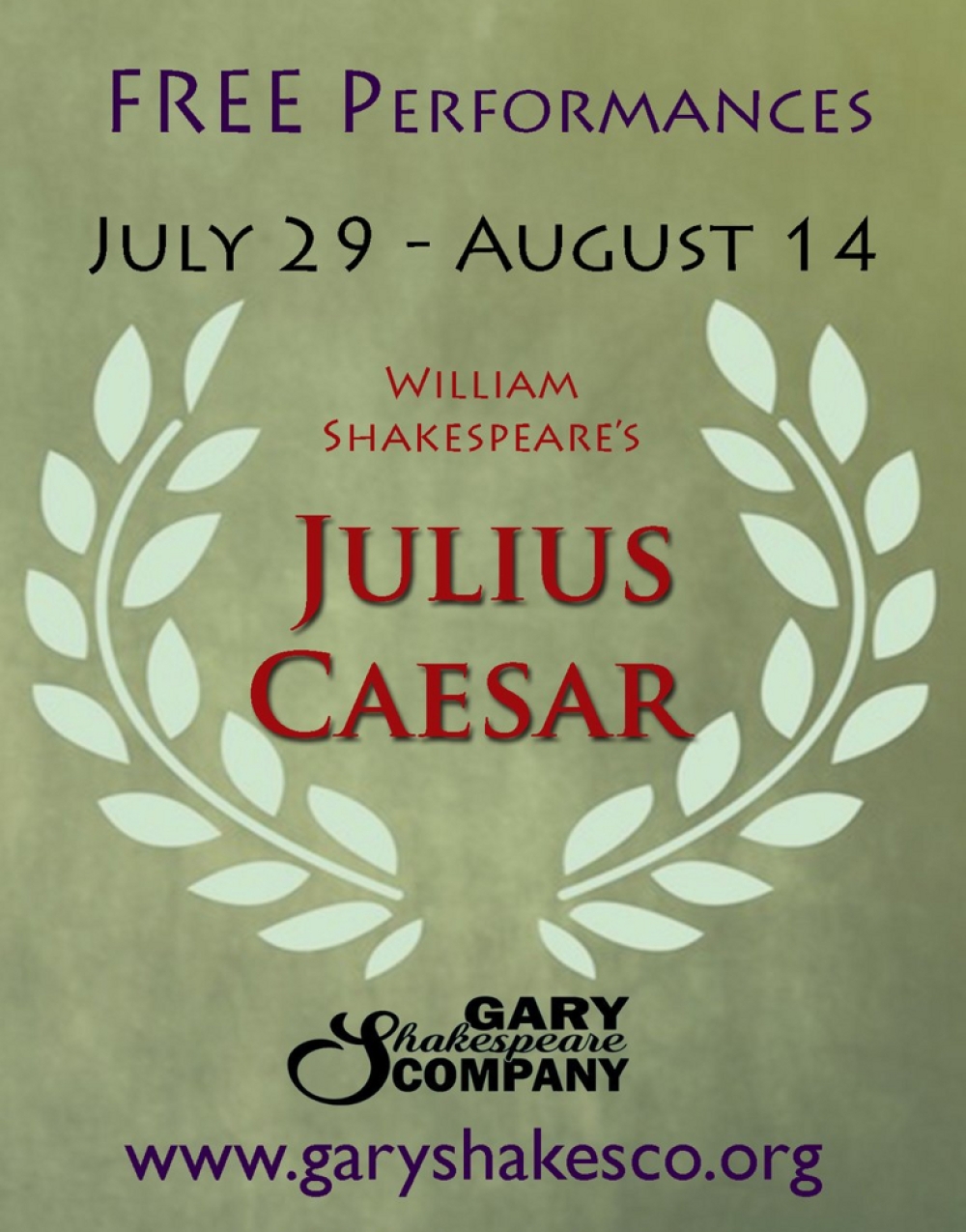 Julius Caesar - Gary Shakespeare Company Stage Mag