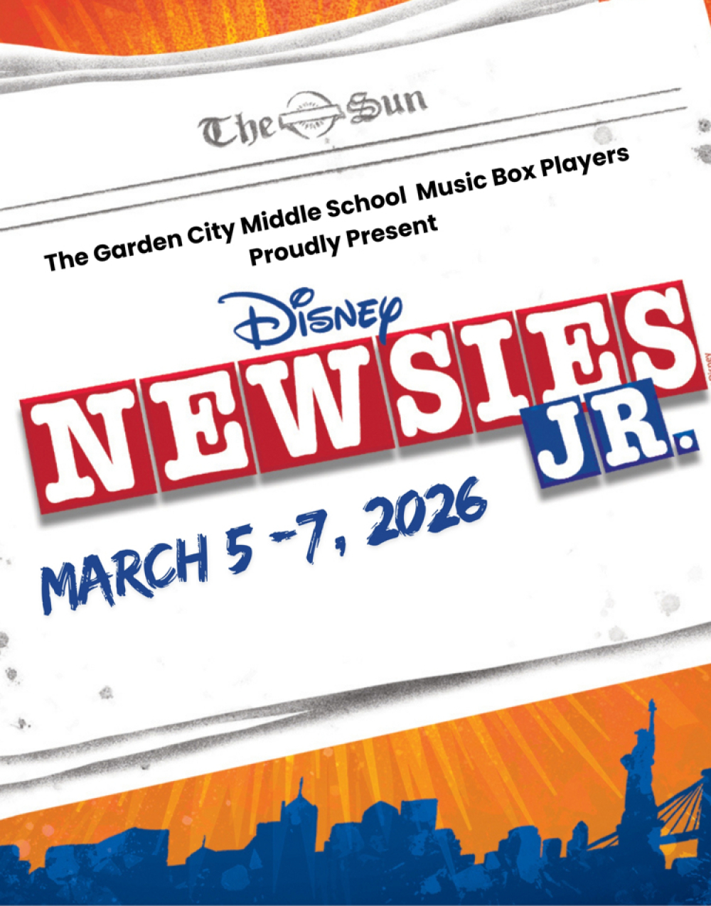 Disney's Newsies JR. at Garden City Middle School