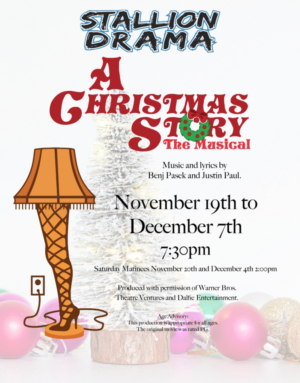 A Christmas Story, The Musical. - Stansbury High School Stage Mag