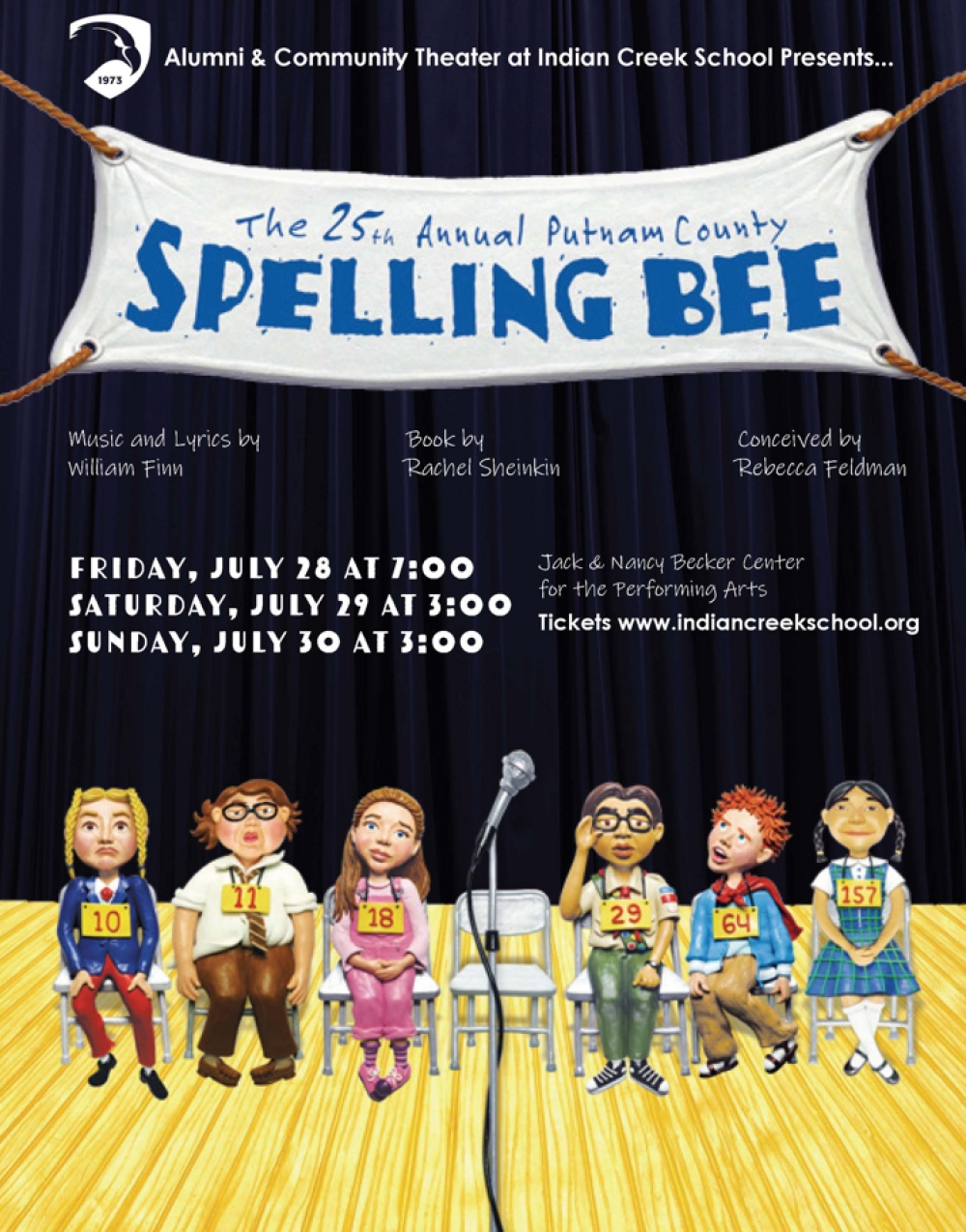 The 25th Annual Putnam County Spelling Bee - Jack and Nancy Becker Center for the Performing Arts Stage Mag