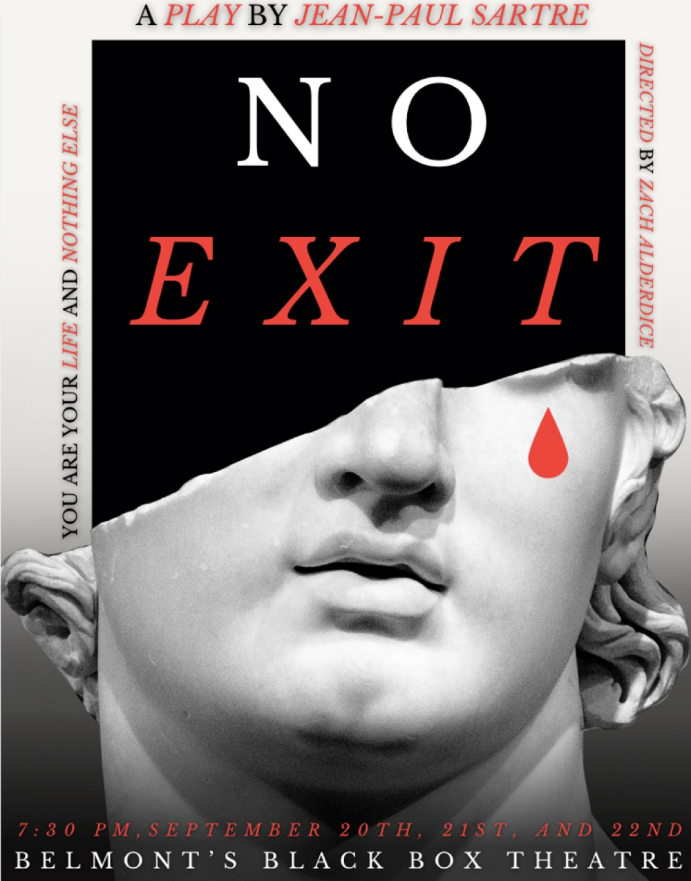 No Exit at Belmont University Troutt Black Box Theatre