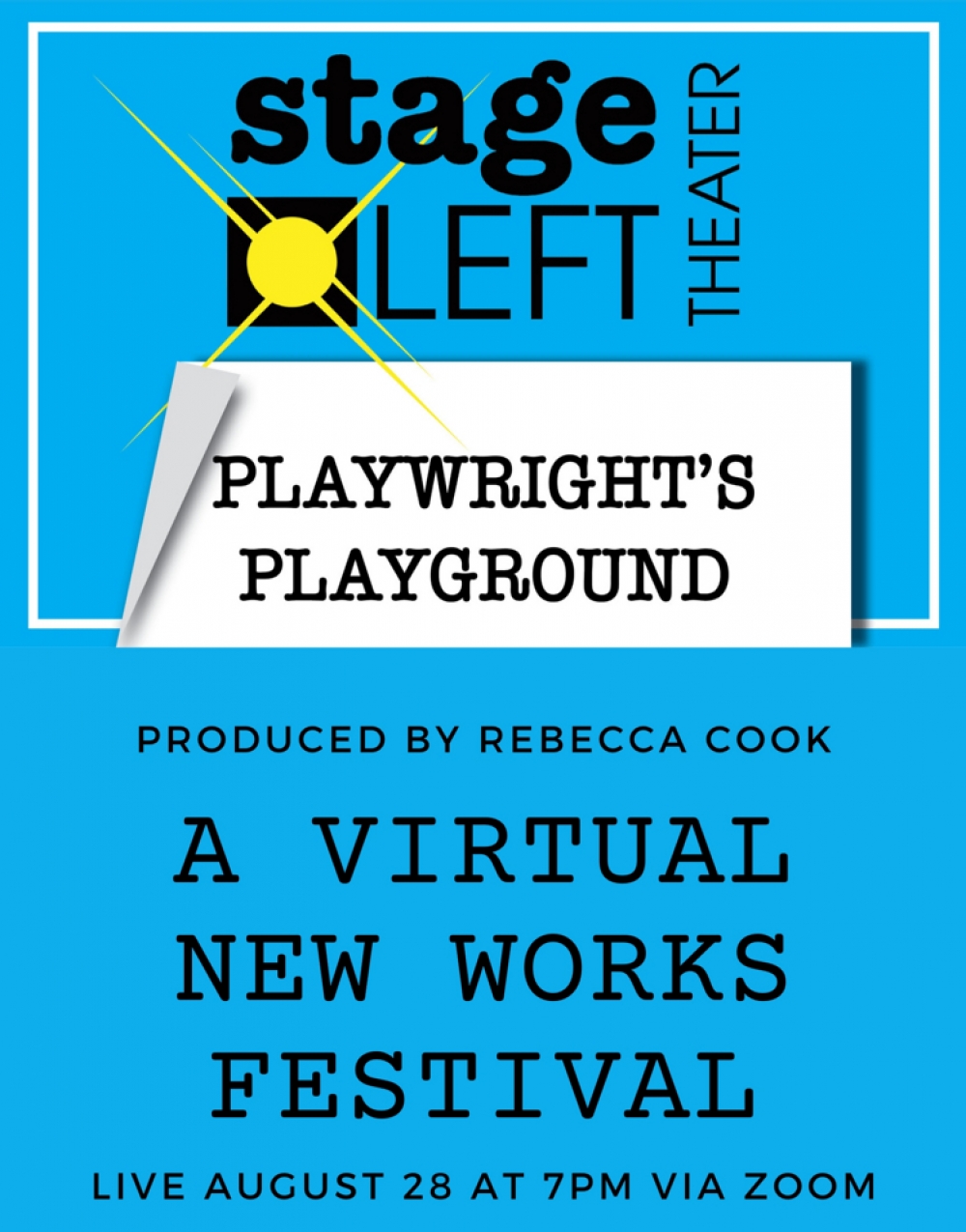 Playwright's Playground - Stage Left Theater Stage Mag