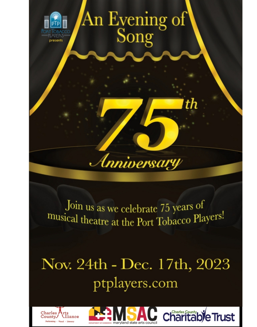 75th Anniv - Port Tobacco Players Stage Mag