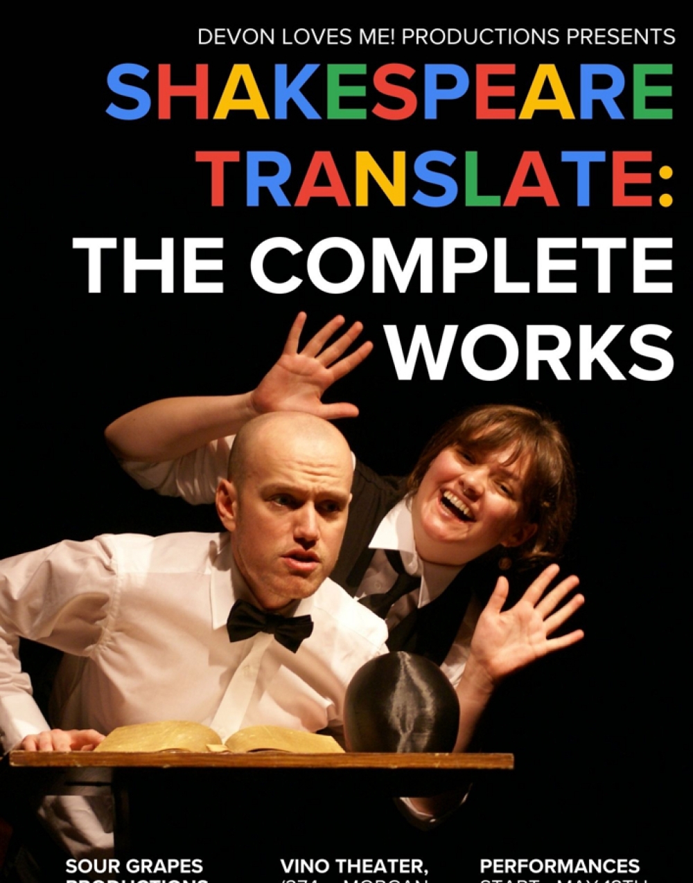Shakespeare Translate: The Complete Works at Vino Theater
