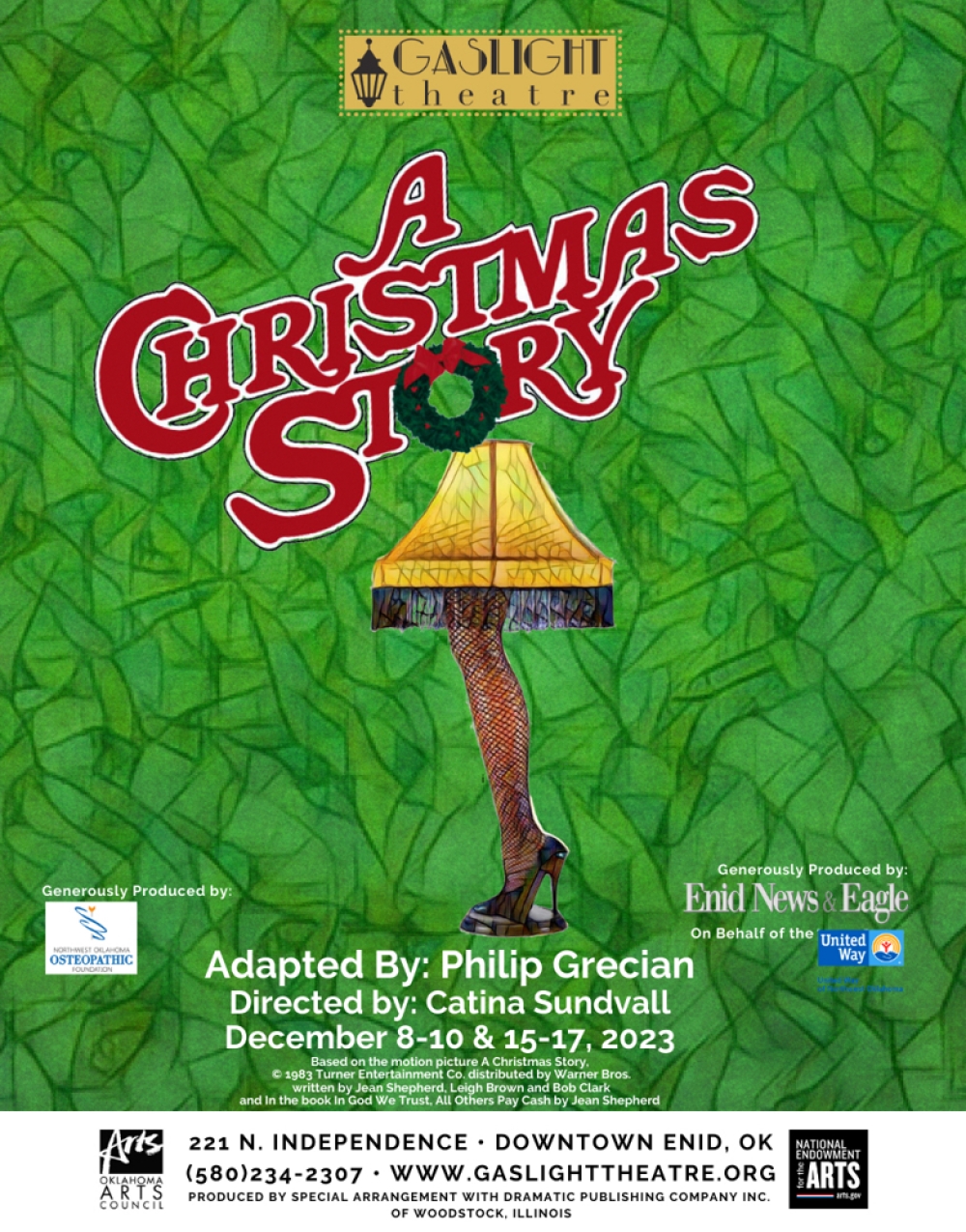 A Christmas Story - Gaslight Theatre Stage Mag