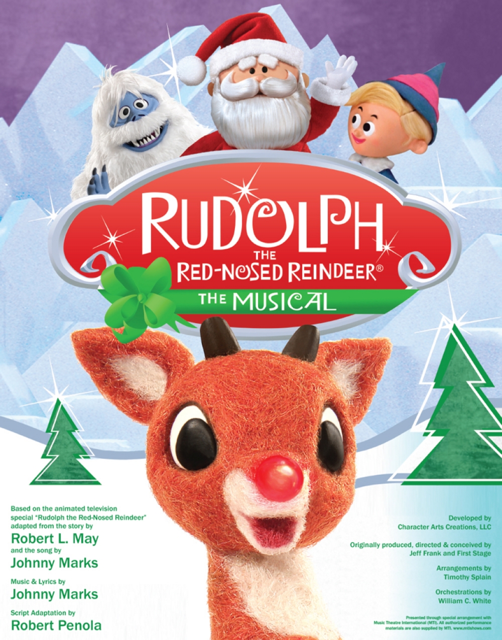 Rudolph the Red-Nosed Reindeer: The Musical - The Coterie Theatre Stage Mag