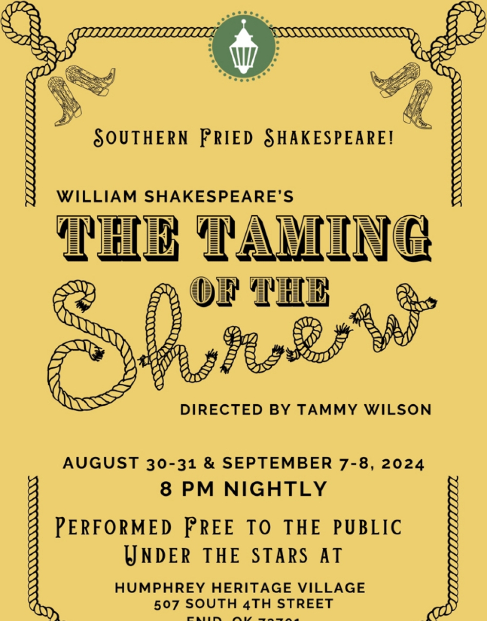 The Taming of the Shrew - Gaslight Theatre Stage Mag