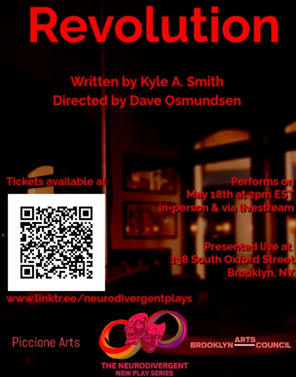 Revolution at The Neurodivergent New Play Series