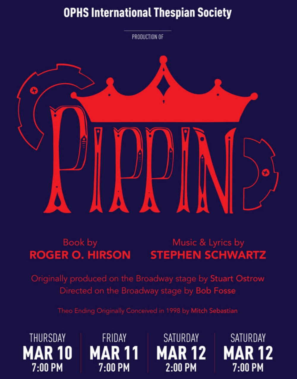 Pippin - Oak Park High School Thespian Troupe 6074 Stage Mag
