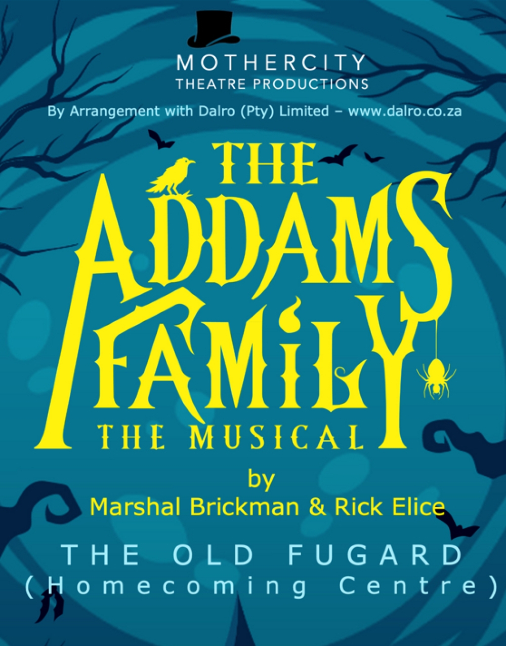 The Addams Family Musical at Homecoming Centre (formerly The Fugard)