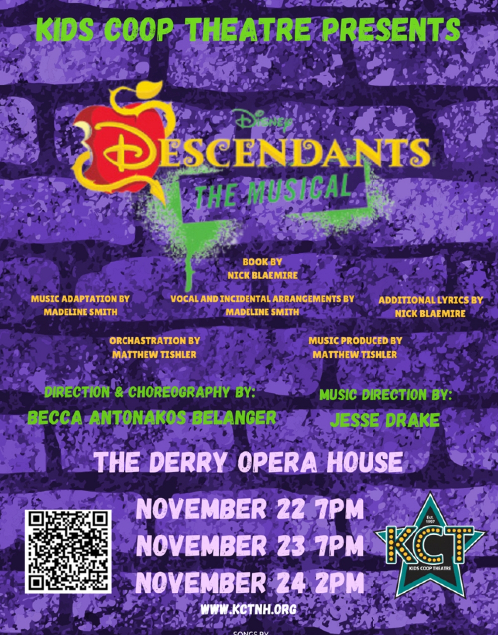 Disney's Descendants: The Musical at Kids Coop Theatre