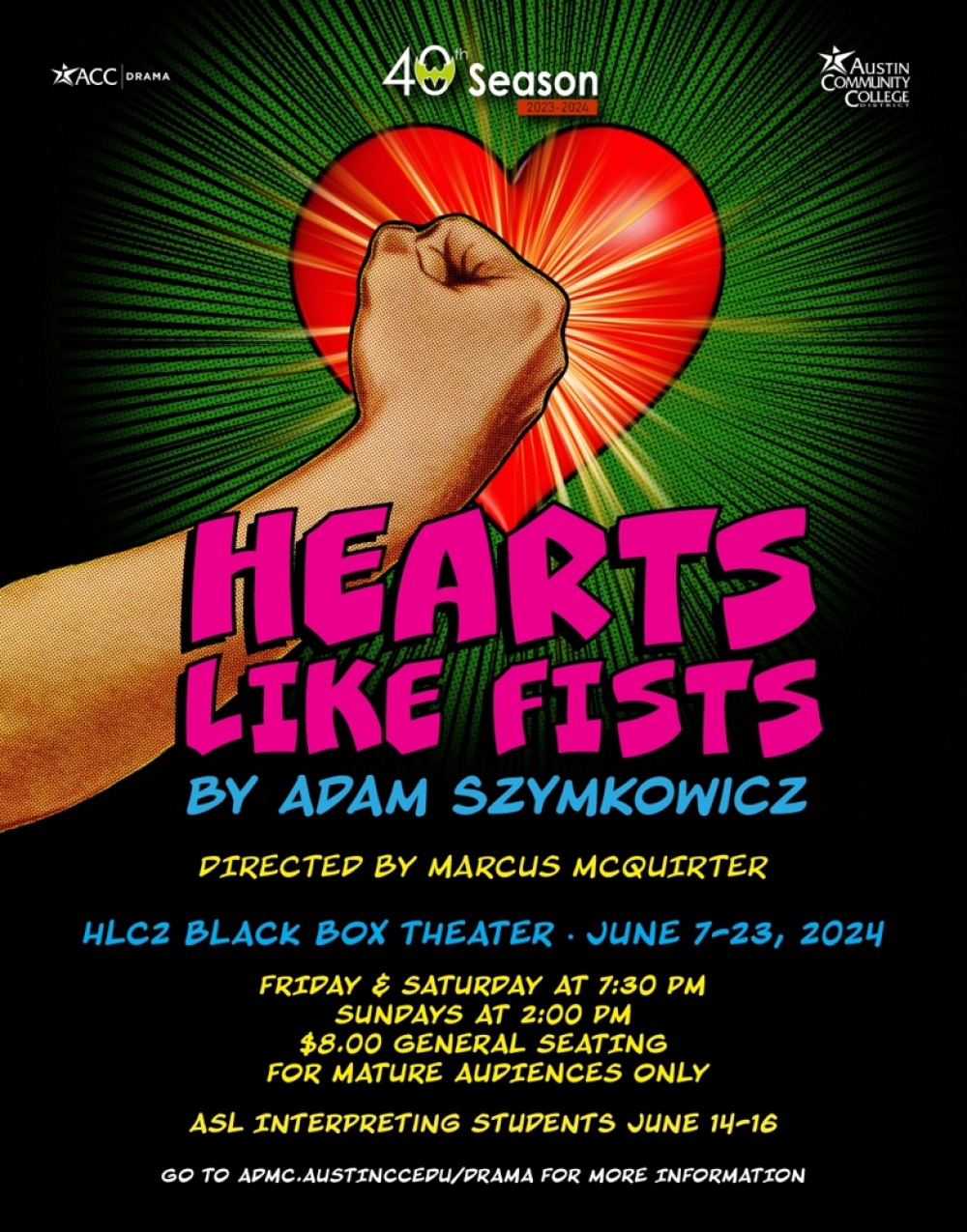 Hearts Like Fists - Austin Community College Drama Department Stage Mag