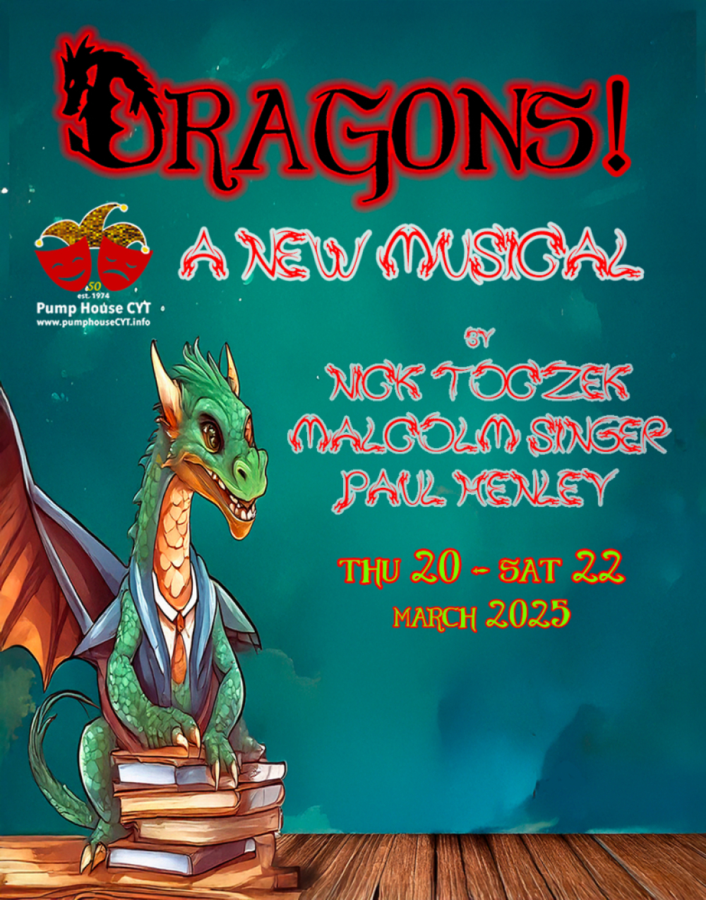 DRAGONS! at Pump House Theatre Watford