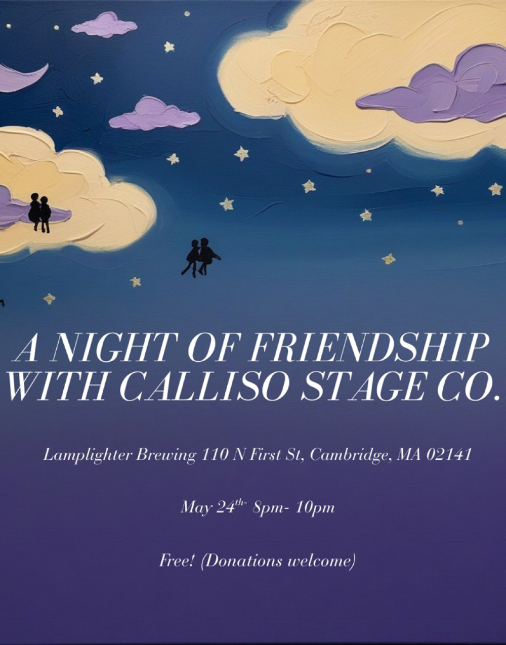 A Night of Friendship With Callisto Stage Co. at Callisto Stage Co.