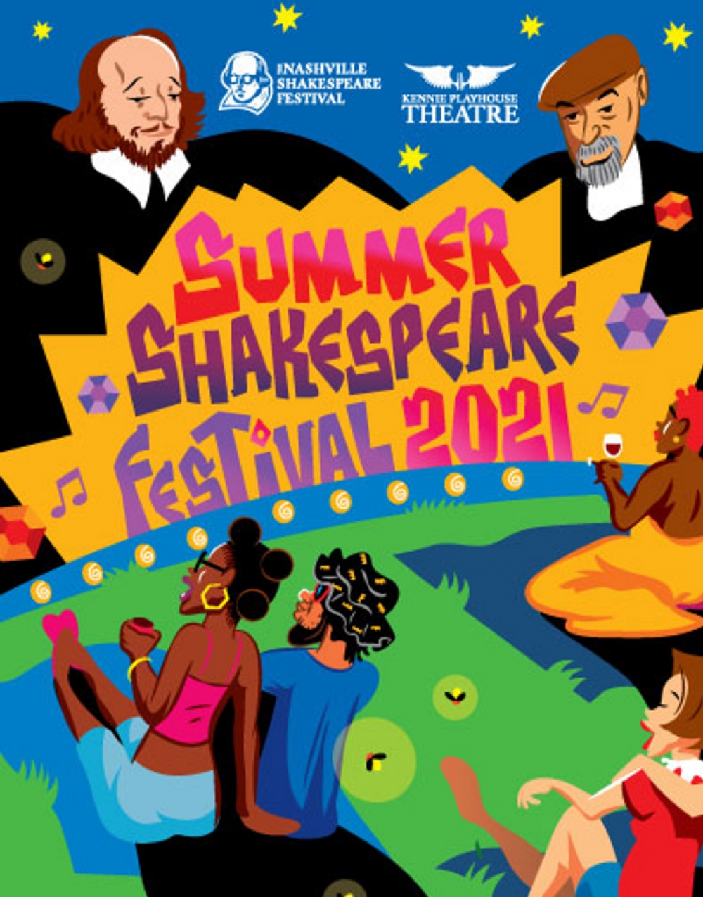 Summer Shakespeare Festival 2021- Shakespeare's Twelfth Night at Nashville Shakespeare Festival