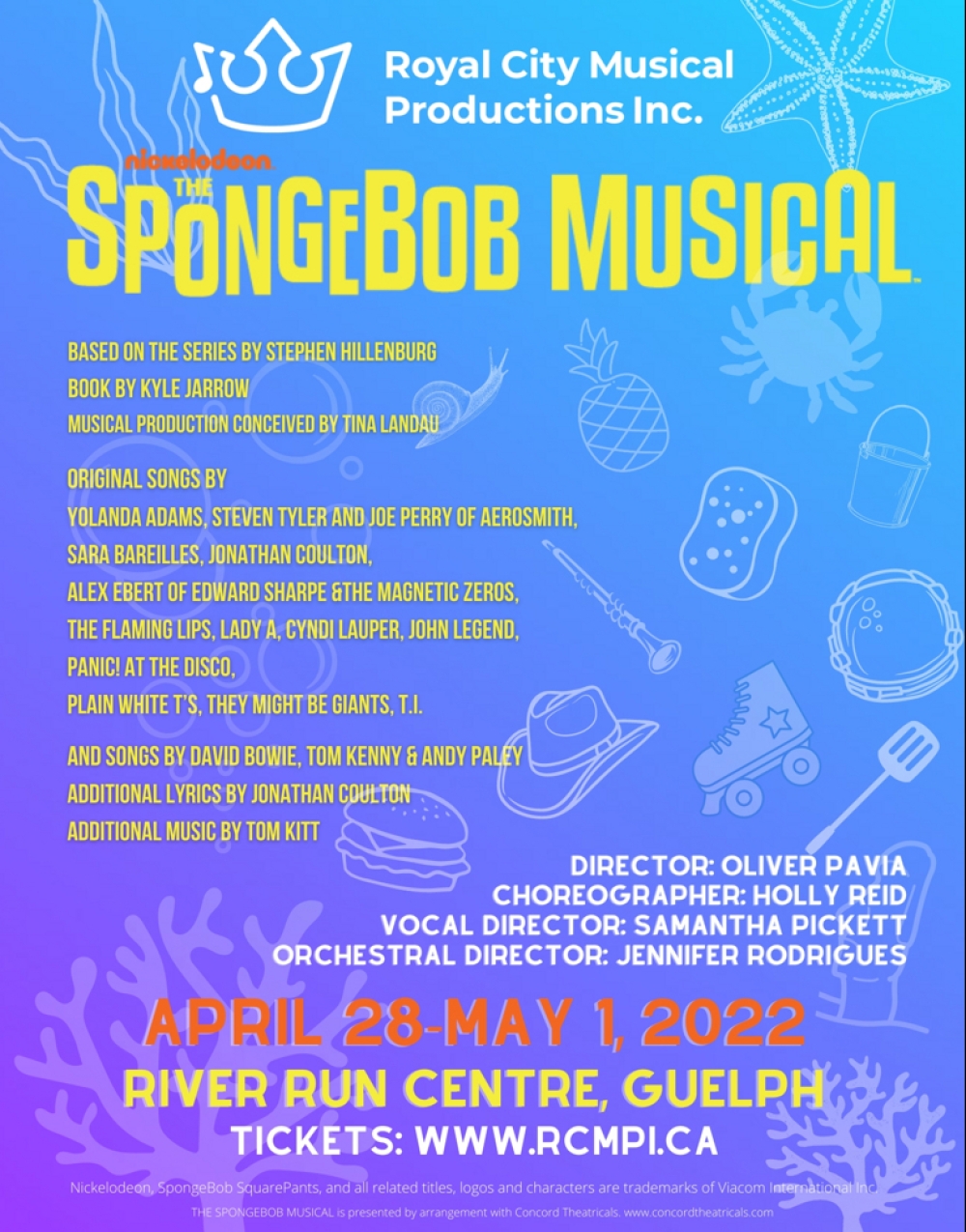 The SpongeBob Musical - River Run Centre, Studio Theatre Stage Mag