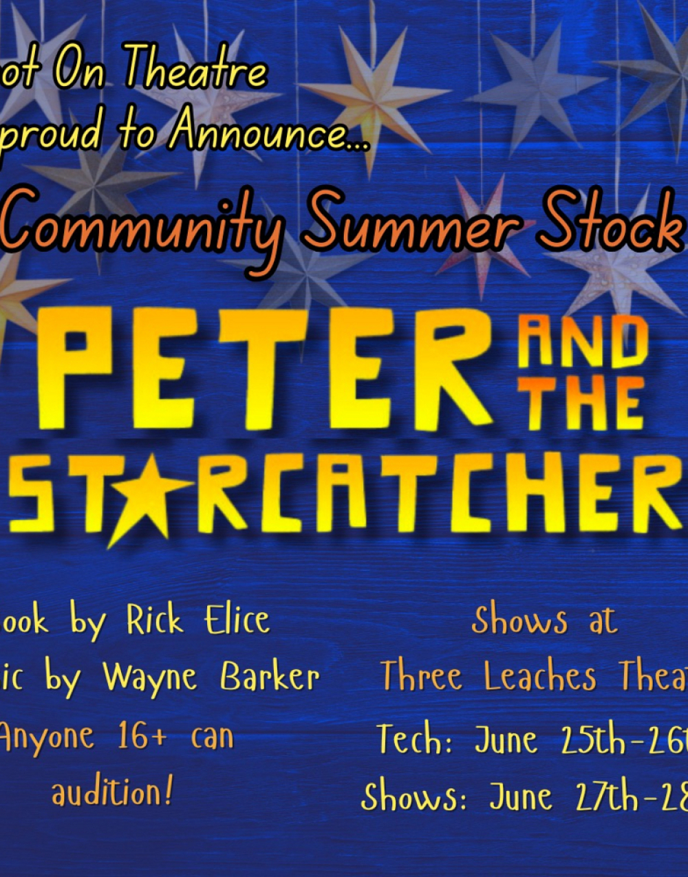 Peter and the Starcatcher at Spot On Theatre