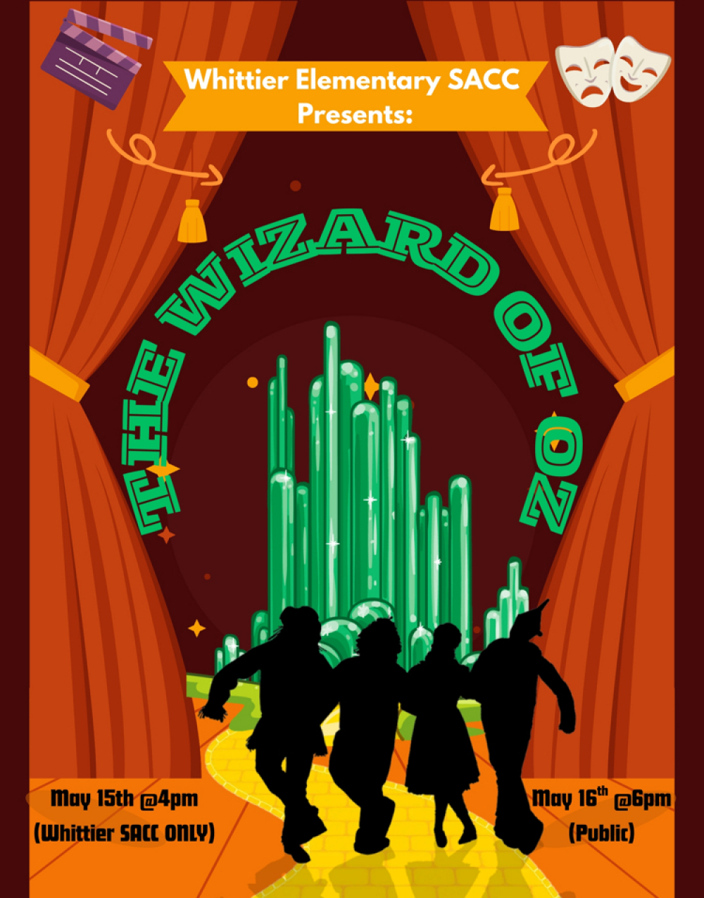The Wizard of Oz at Whittier Elementary SACC
