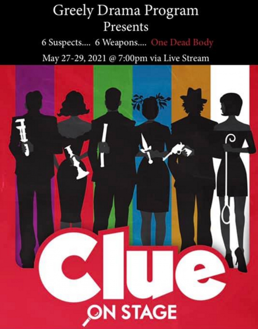 CLUE - Greely High School Stage Mag
