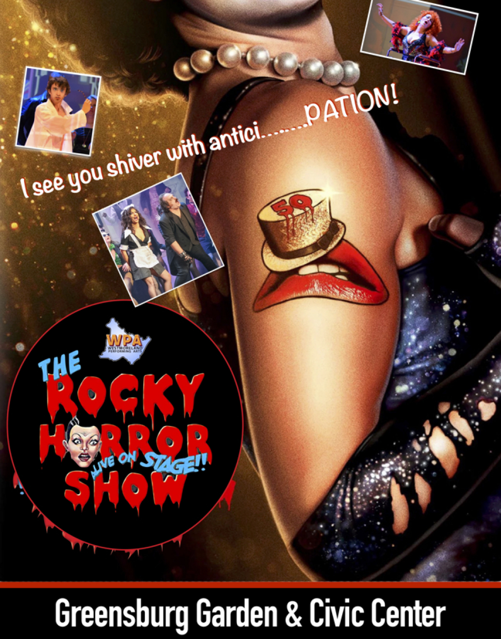 The Rocky Horror Show at Greensburg Garden and Civic Center