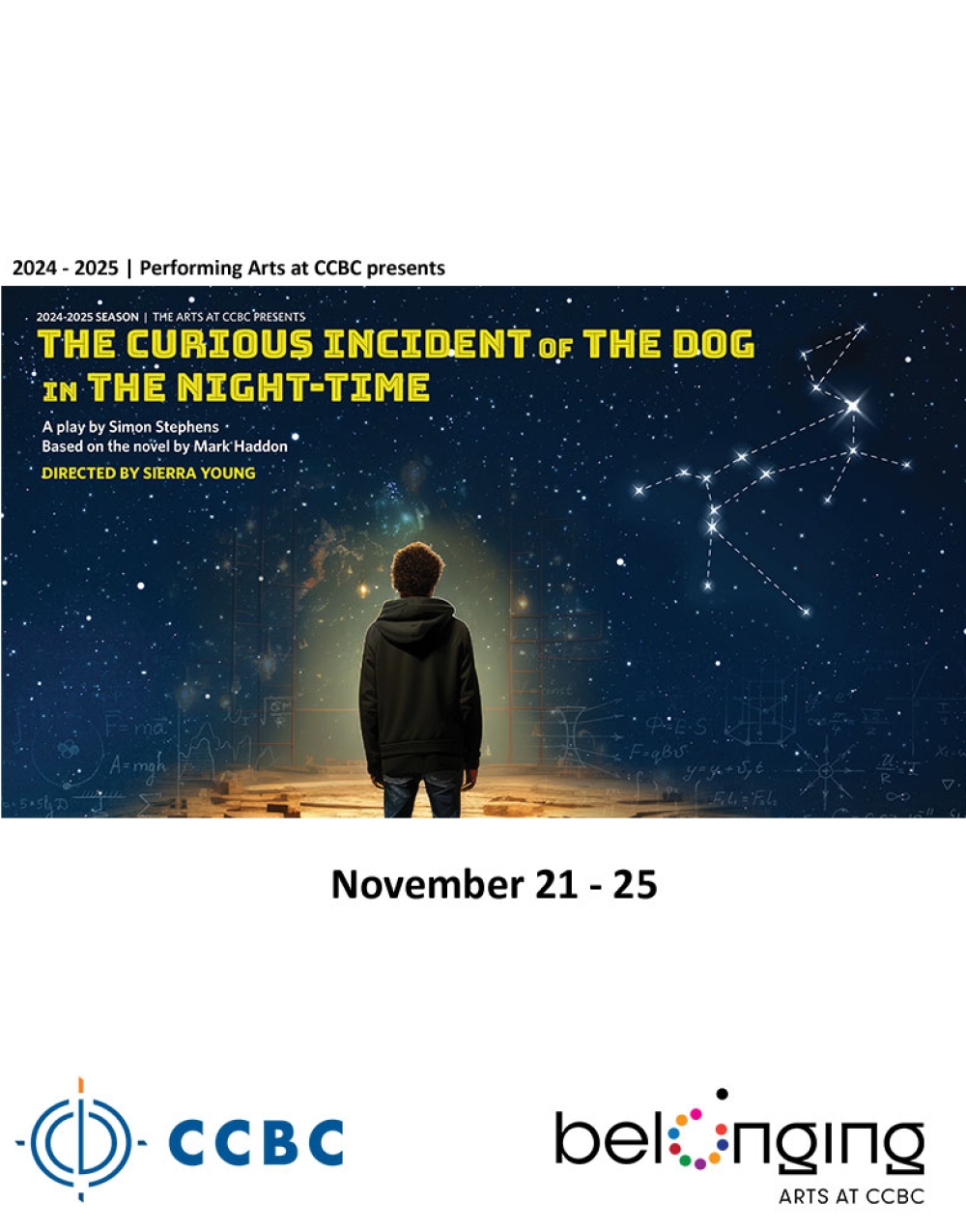 The Curious Incident of the Dog in the Night-Time at F. Scott Black Theatre